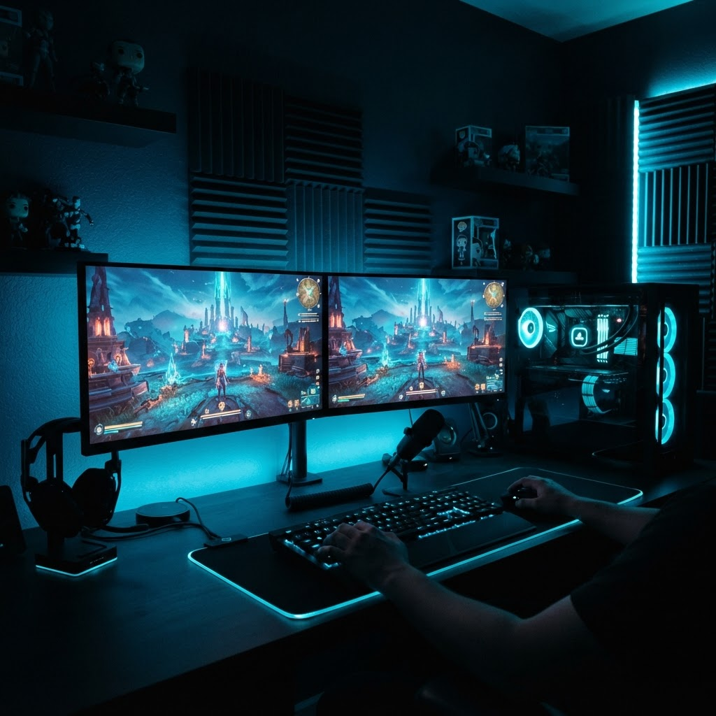 Gaming setups